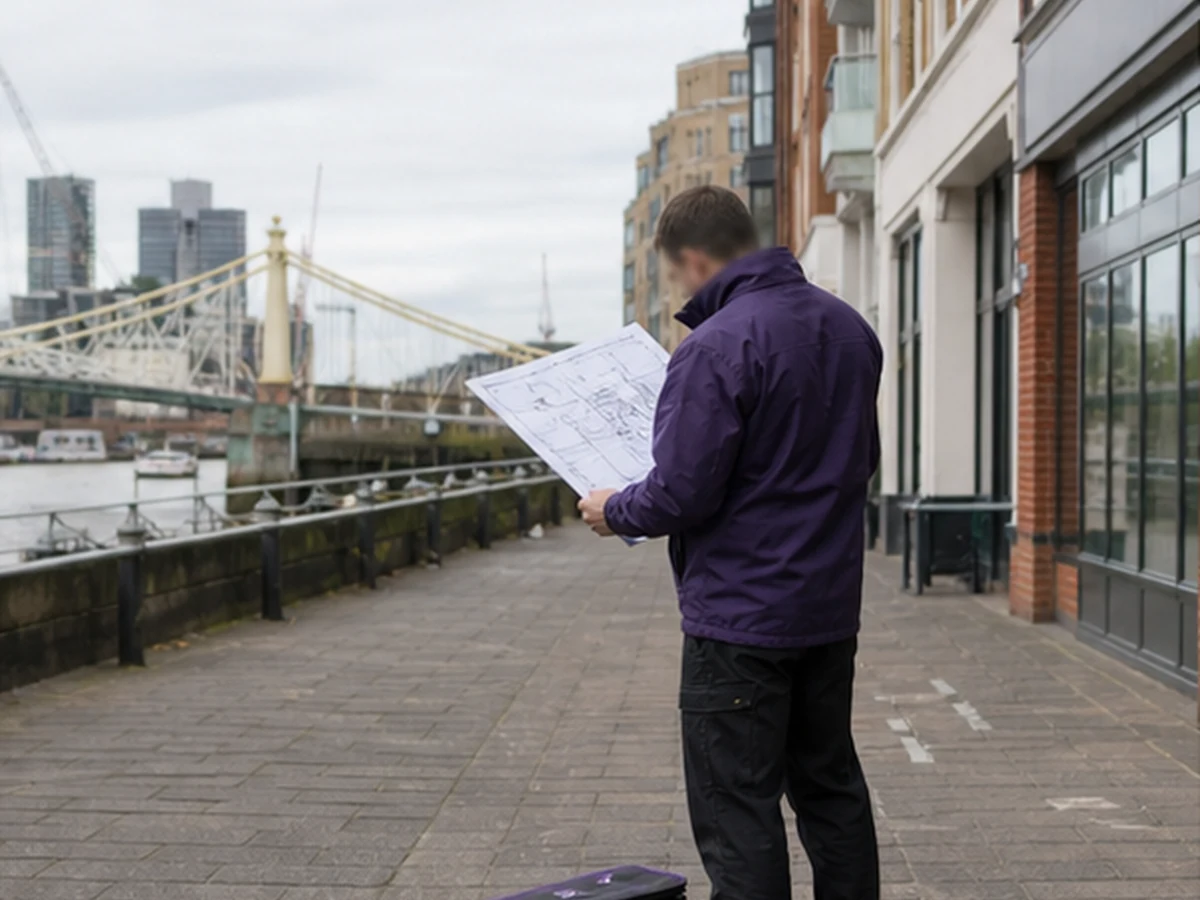 London pest-control technician mapping evidence for Pest Control Hammersmith and Fulham