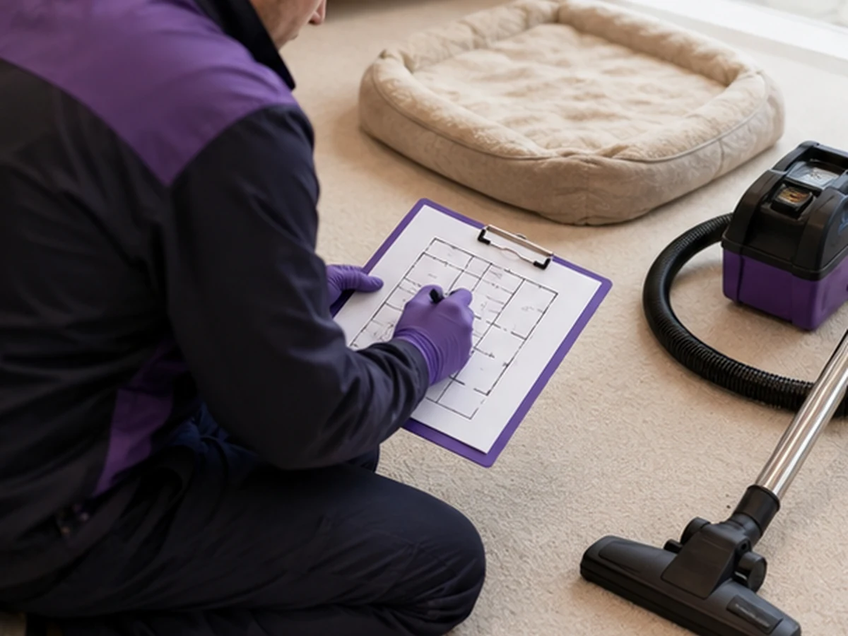 Commercial Flea Treatment London evidence review in a London property