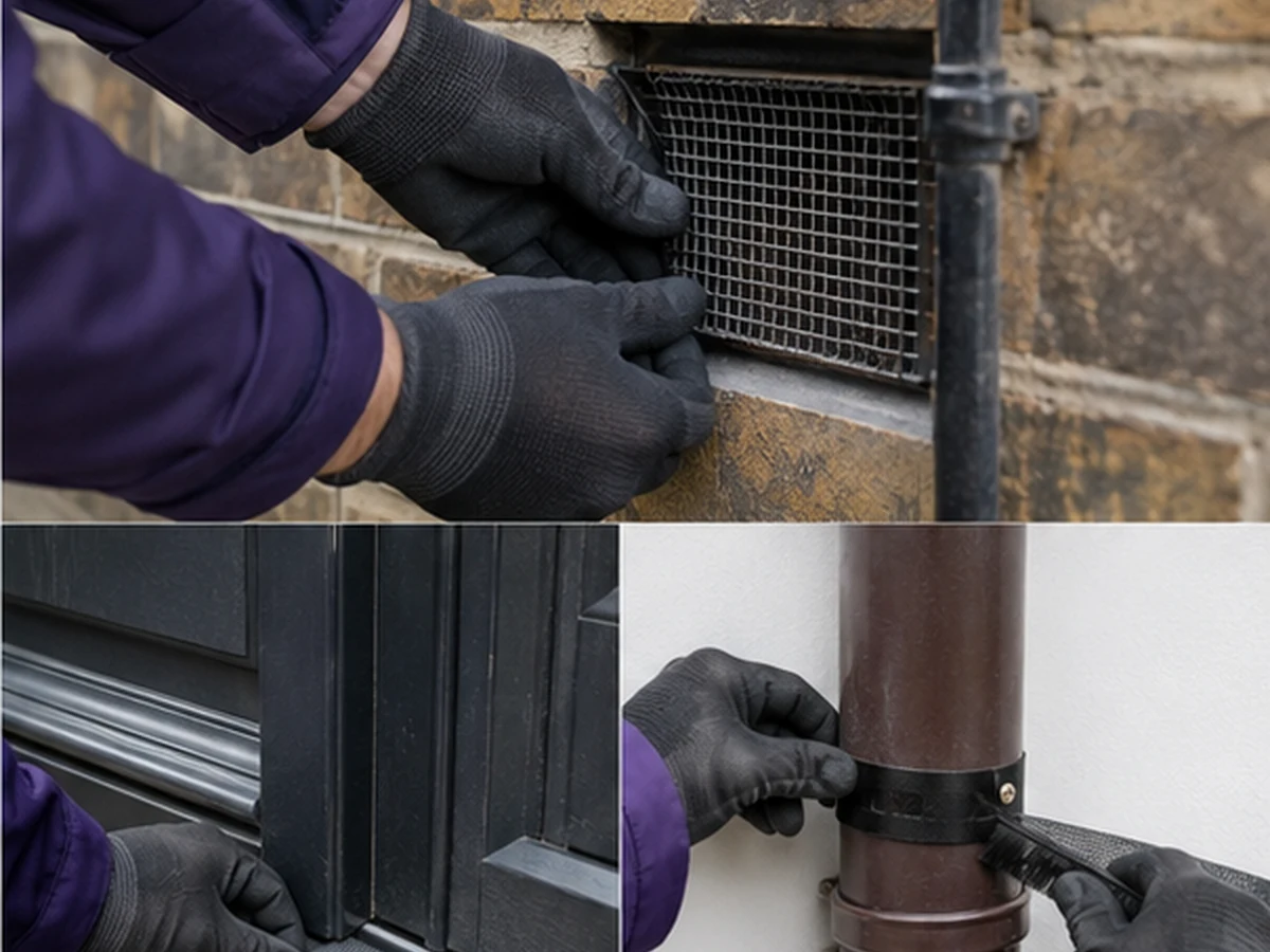 Commercial Pest Proofing London evidence review in a London property