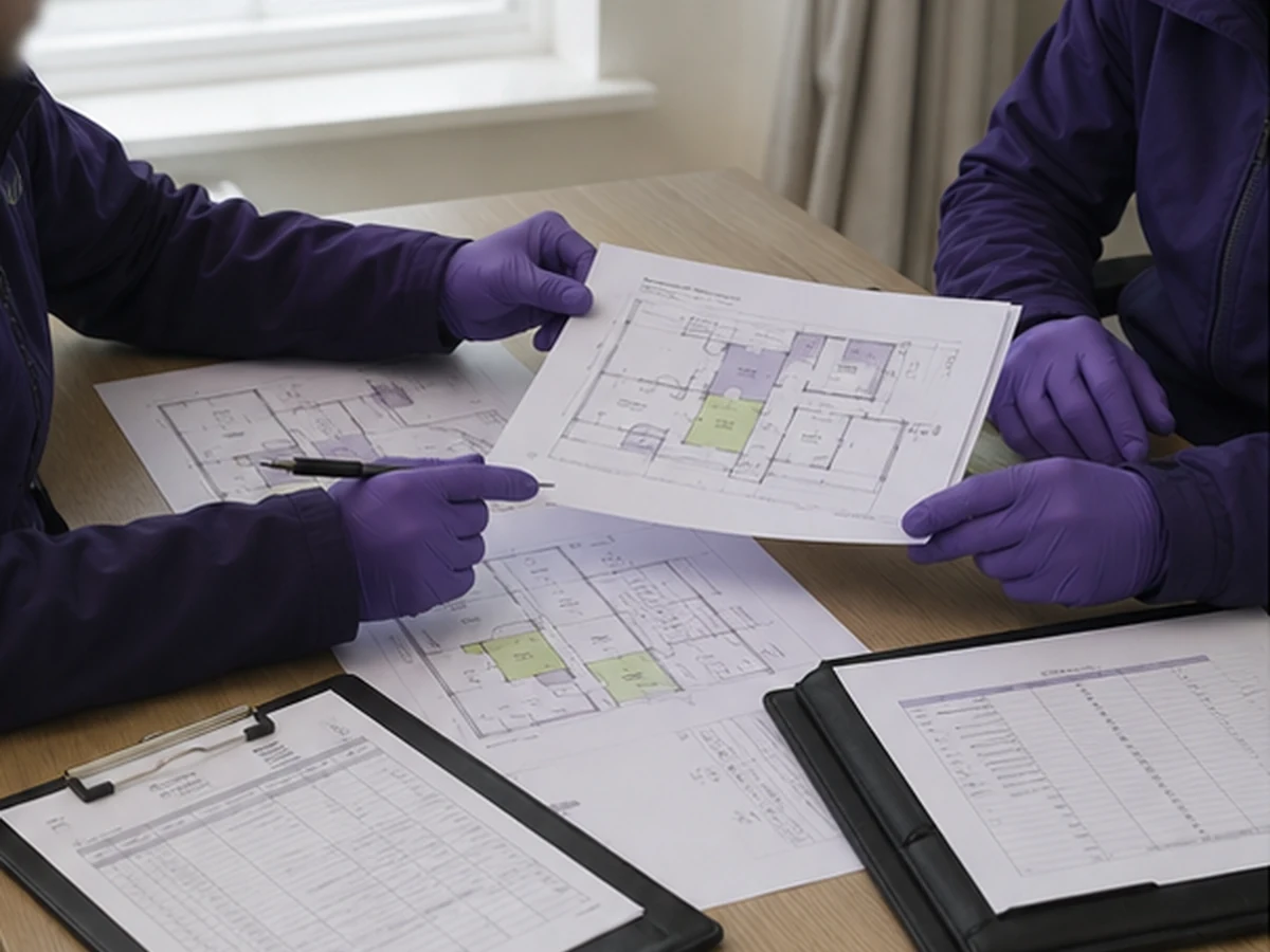London pest-control technician mapping evidence for Recurring Pest Infestation London