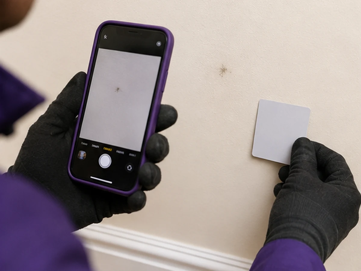 London pest-control technician mapping evidence for Pest Sightings London