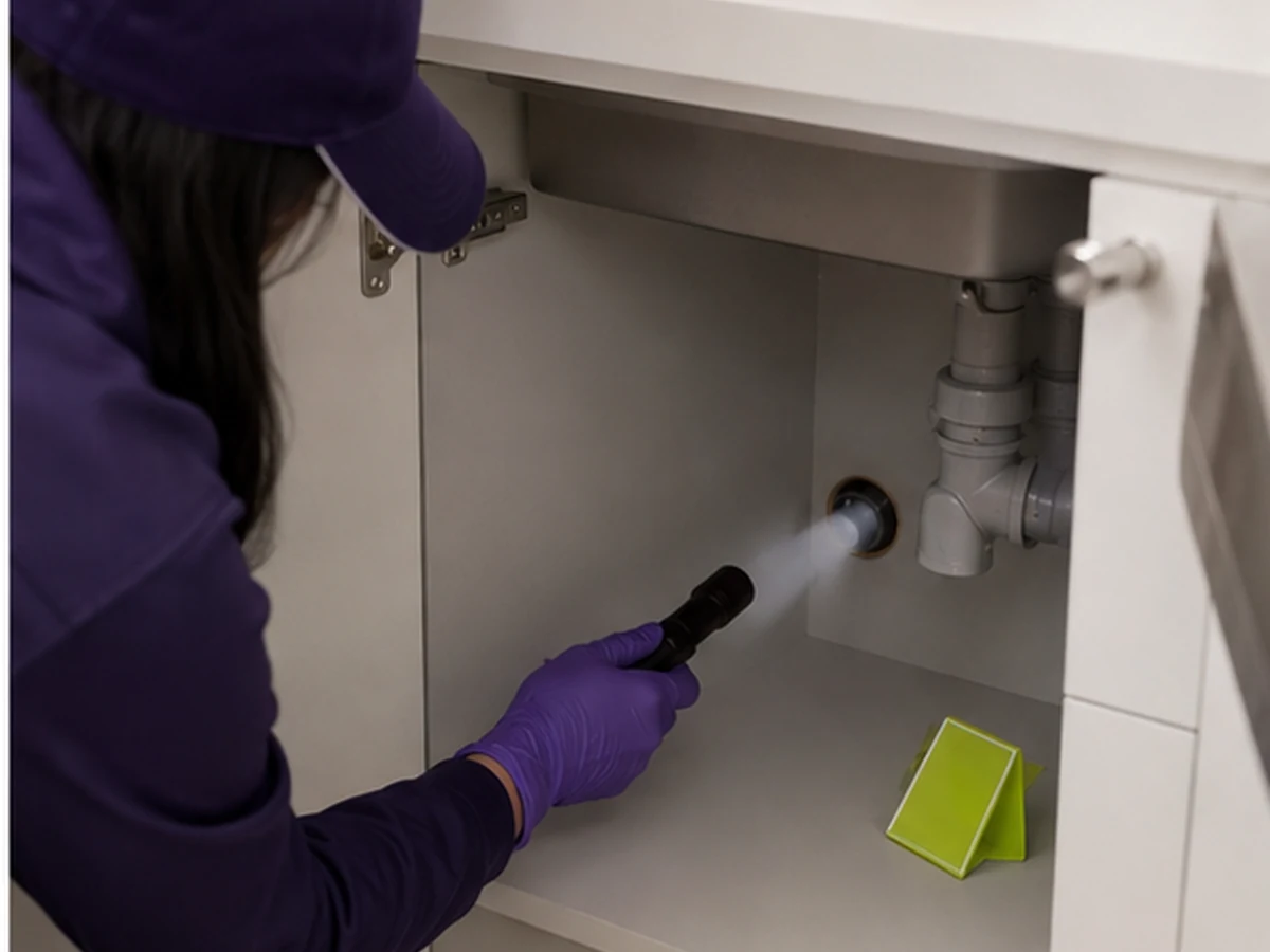 London pest-control technician mapping evidence for Mice Control London